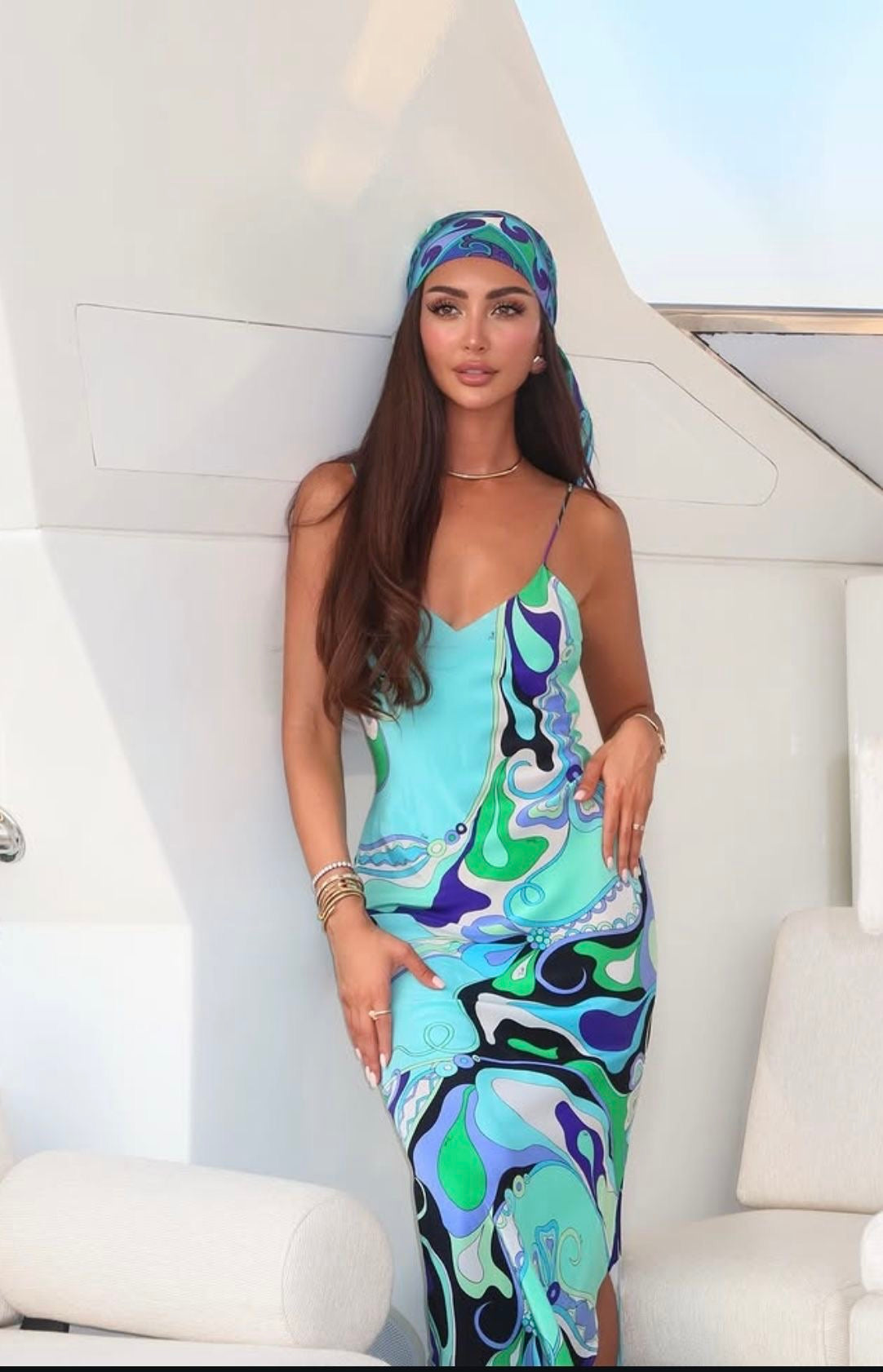 Orchidee Long Dress